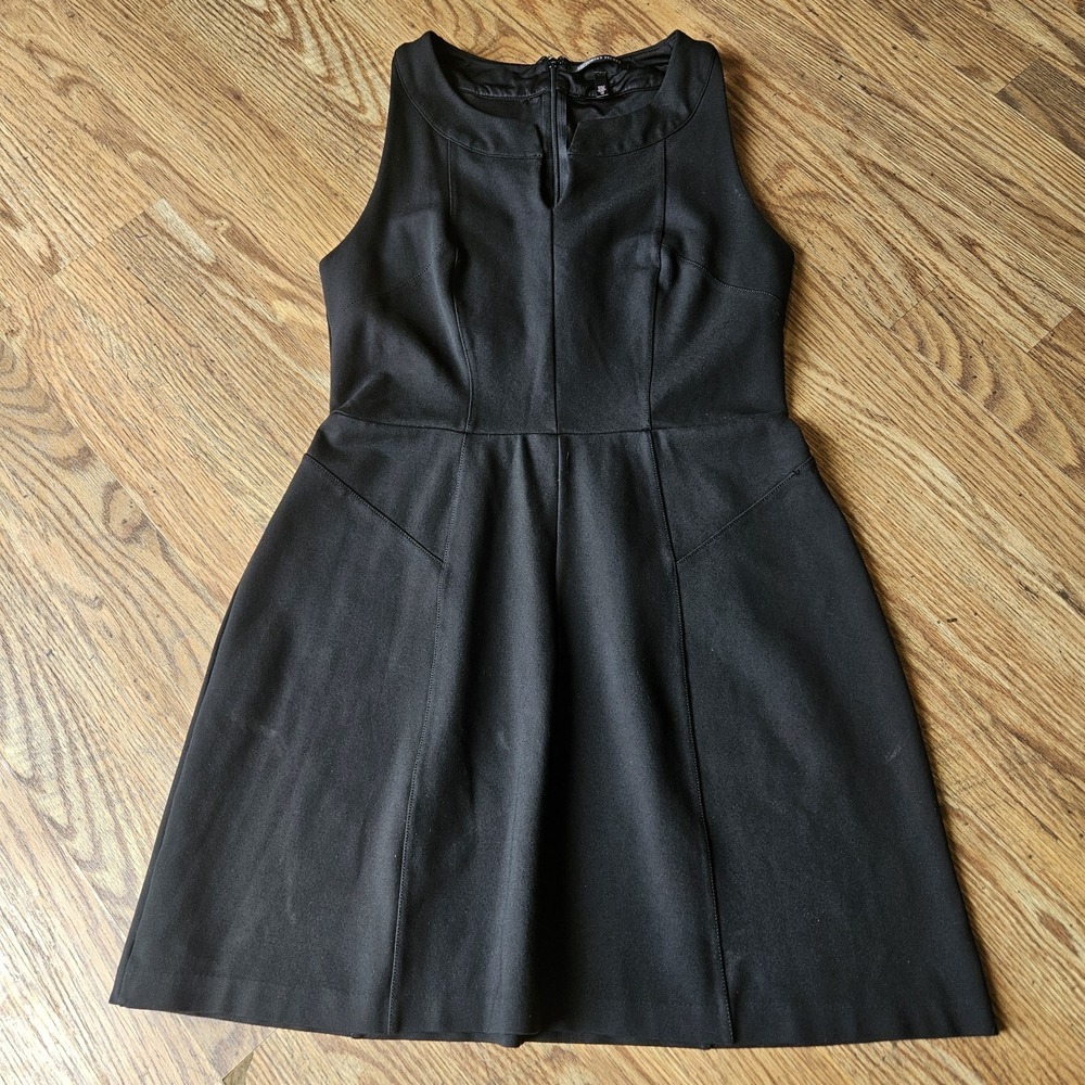 Victorias Secret 12 Black Fit & Flare Dress Casual Sleevless Elegant Cocktail